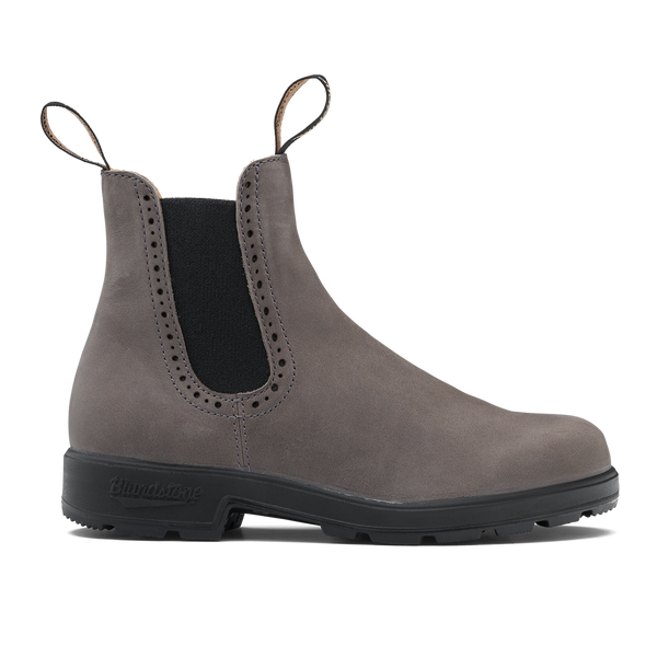 Grey high top boots best sale