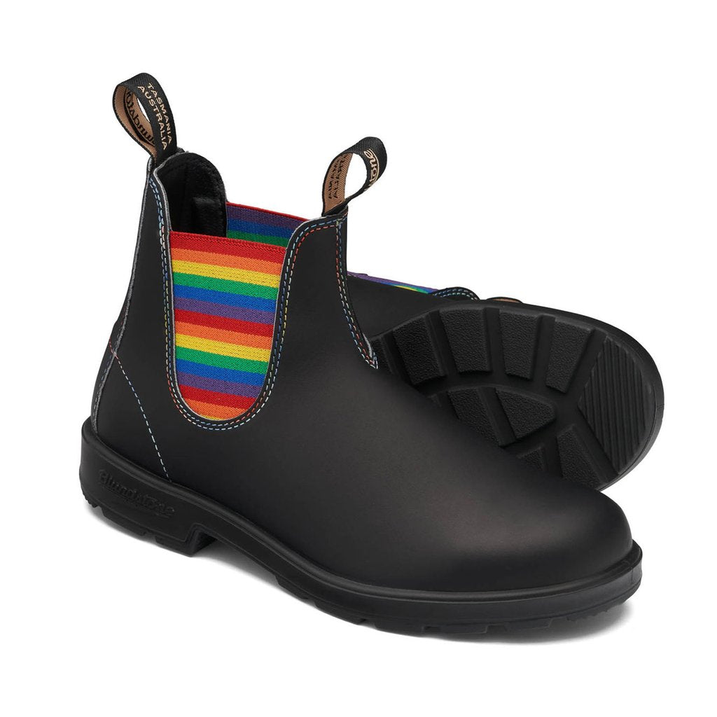 Blundstone #2105 - The Original Boot (Black/Rainbow Elastic)