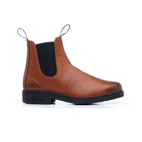 Blundstone chisel toe brown hot sale