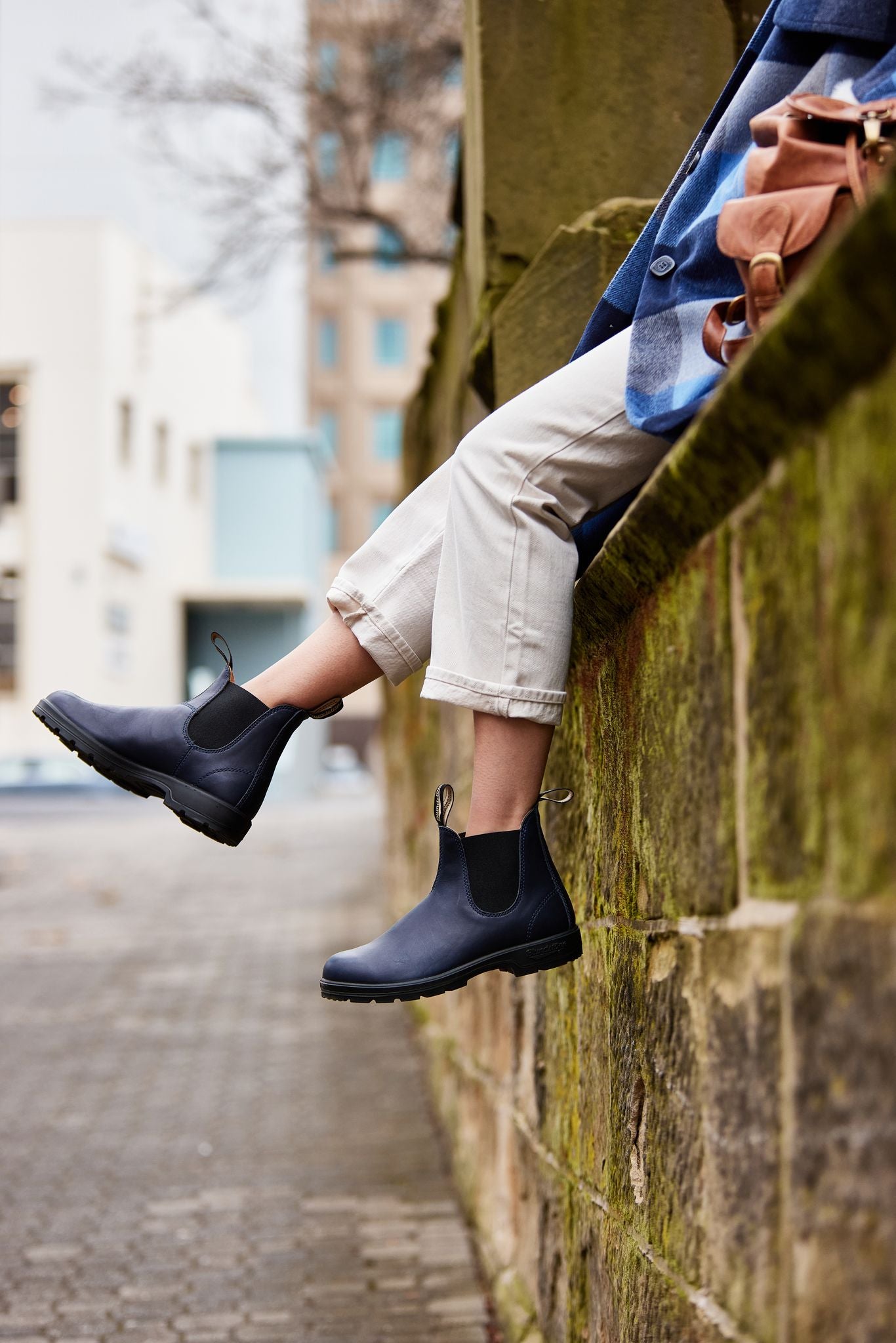 Black store navy boots