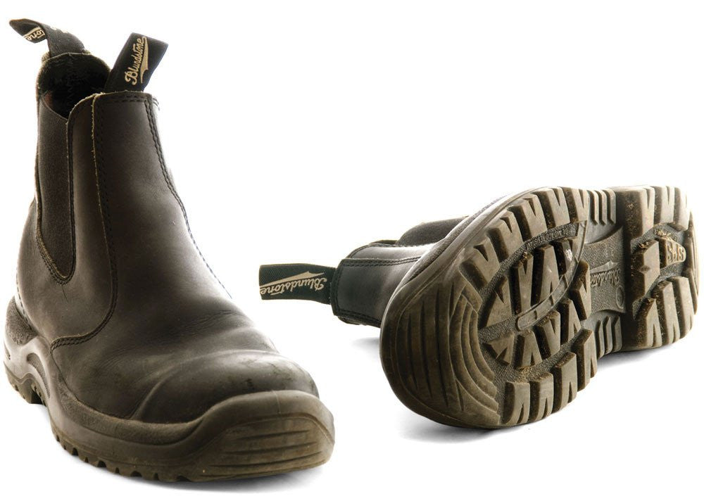 Blundstone #491 - Chunk Sole Boot (Black) worn pair