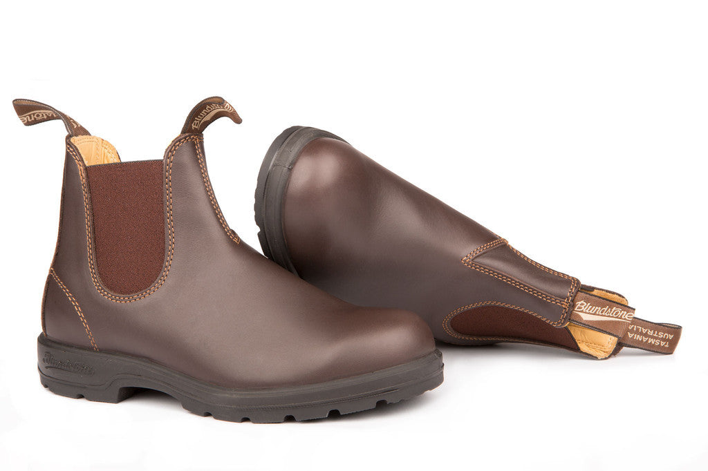 Blundstone #550 - Leather Lined Boot (Walnut - pair)