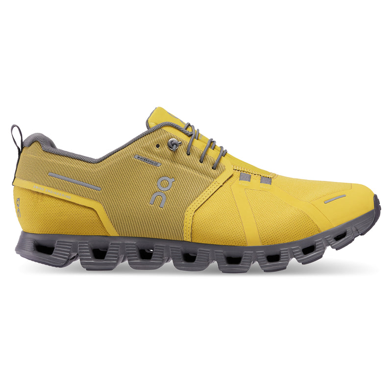 Cloud 5 waterproof slip-on shoe On running men mustard rock side