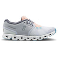 On Cloud 5 push women running shoe glacier undyed white side