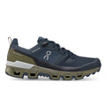 On Cloudwander waterproof men hiking shoe midnight olive side