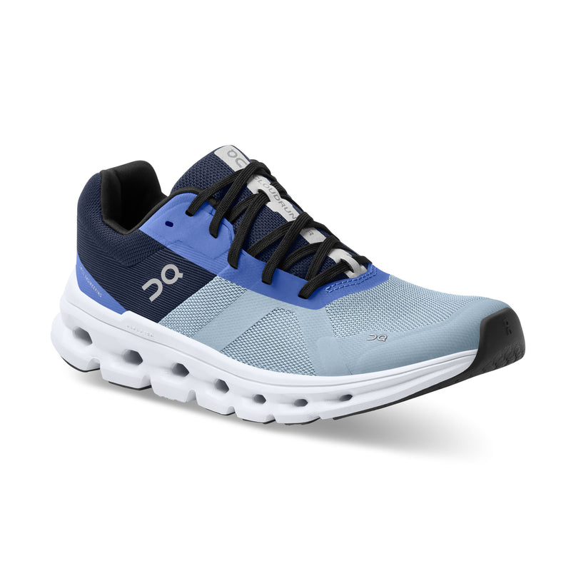 On Running Cloudrunner shoe women chambray midnight
