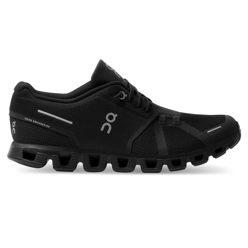 On running cloud 5 men shoe all black side