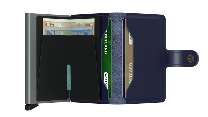 Metallic Leather Miniwallet