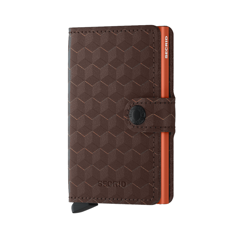 Optical Leather Miniwallet
