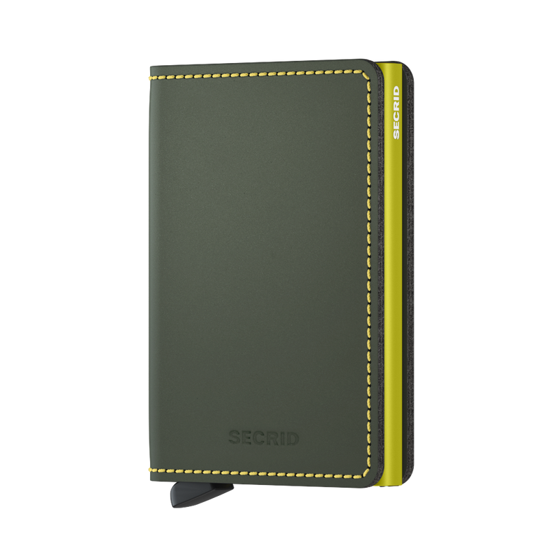 Matte Leather Slimwallet