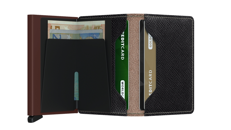 Saffiano Leather Slimwallet
