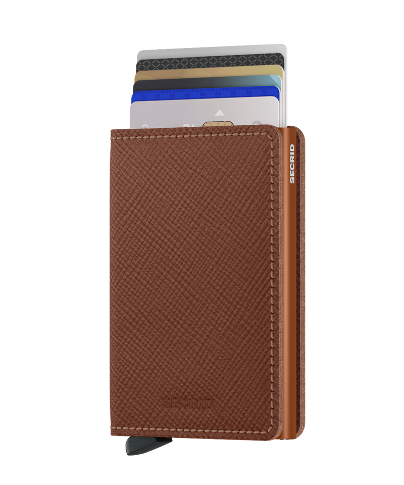 Saffiano Leather Slimwallet