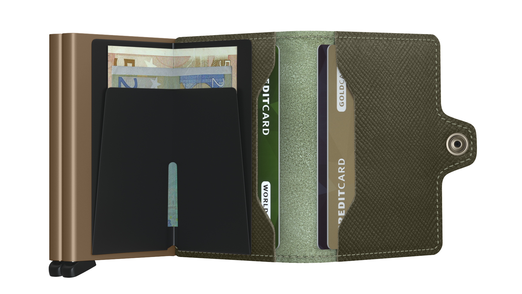 Saffiano Leather Twinwallet