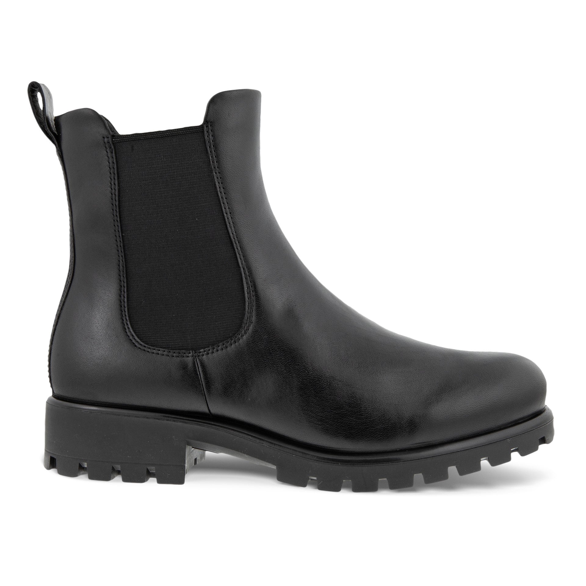 Ecco black boots womens sale