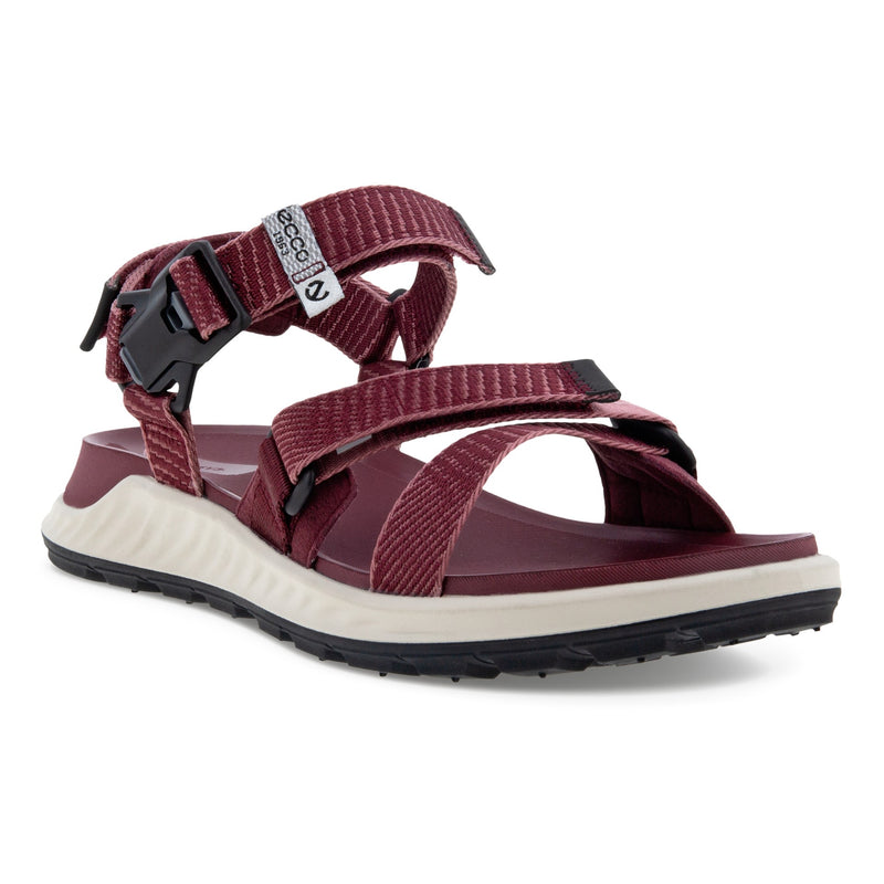 ECCO Exowrap water sandal women morillo burgundy