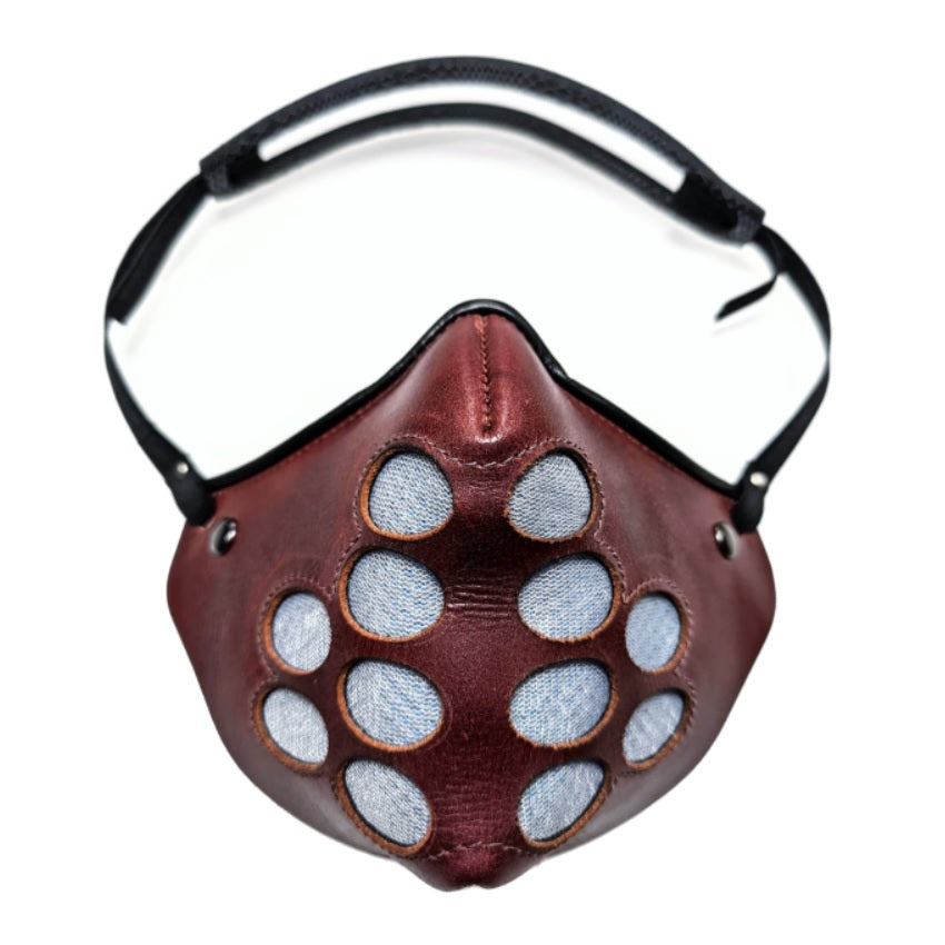 Falcon "Hive" Face Mask (Maroon)
