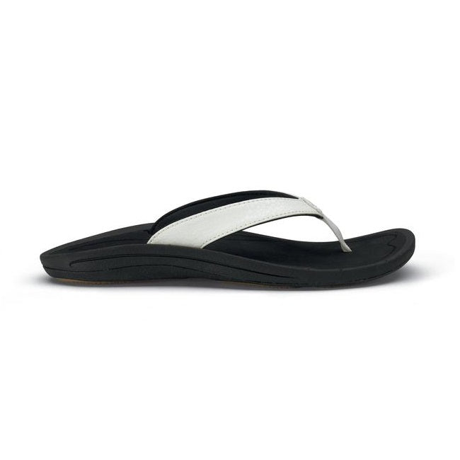 Olukai women flip flop sandal Kulapa Kai white side