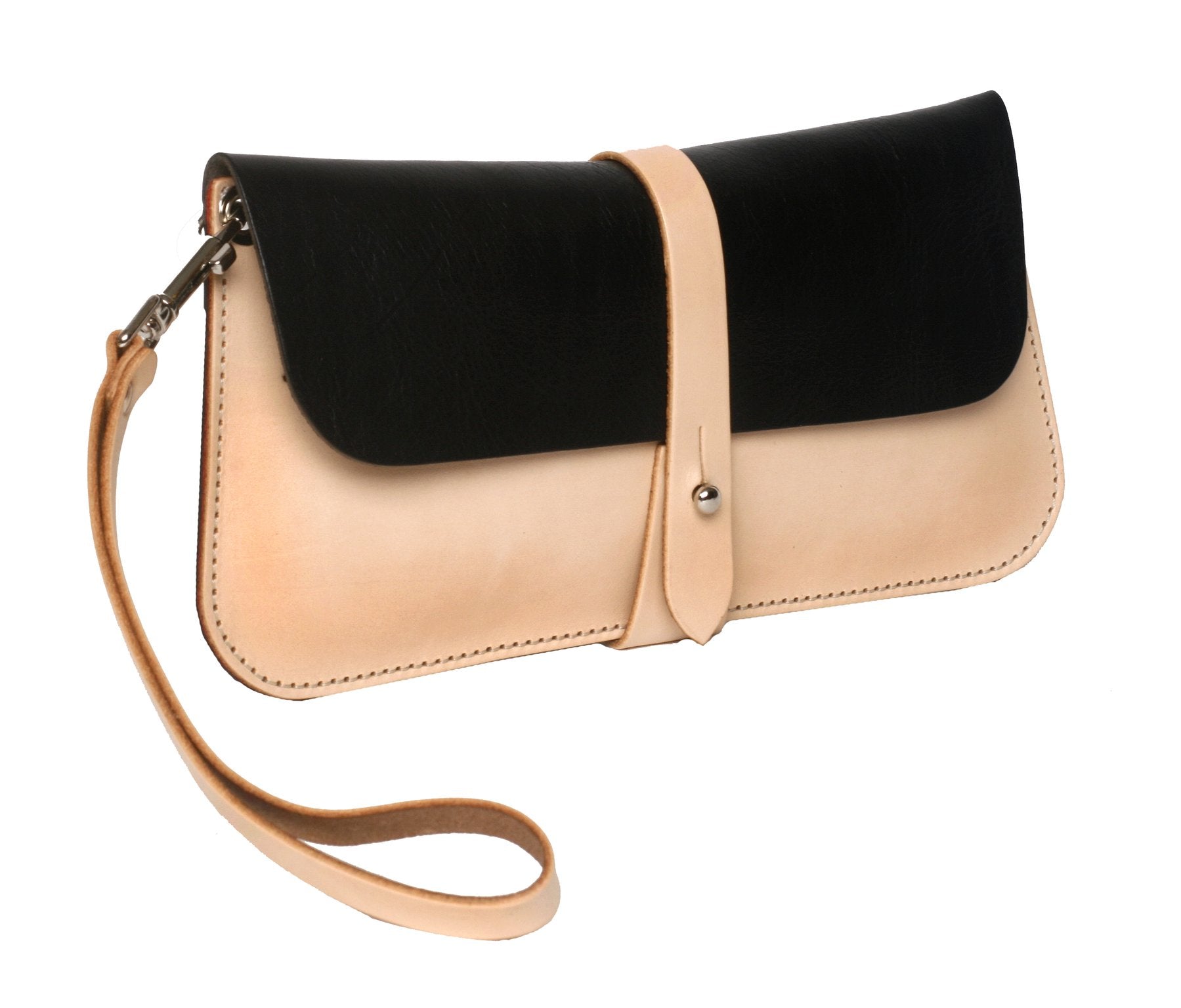 Lily Clutch (Natural/Black)