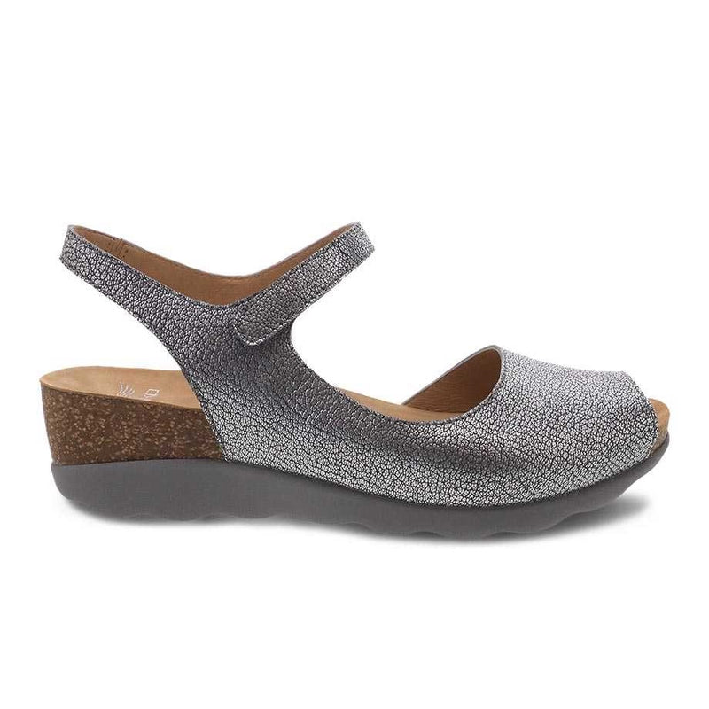 marcy sandal dansko women pewter metallic