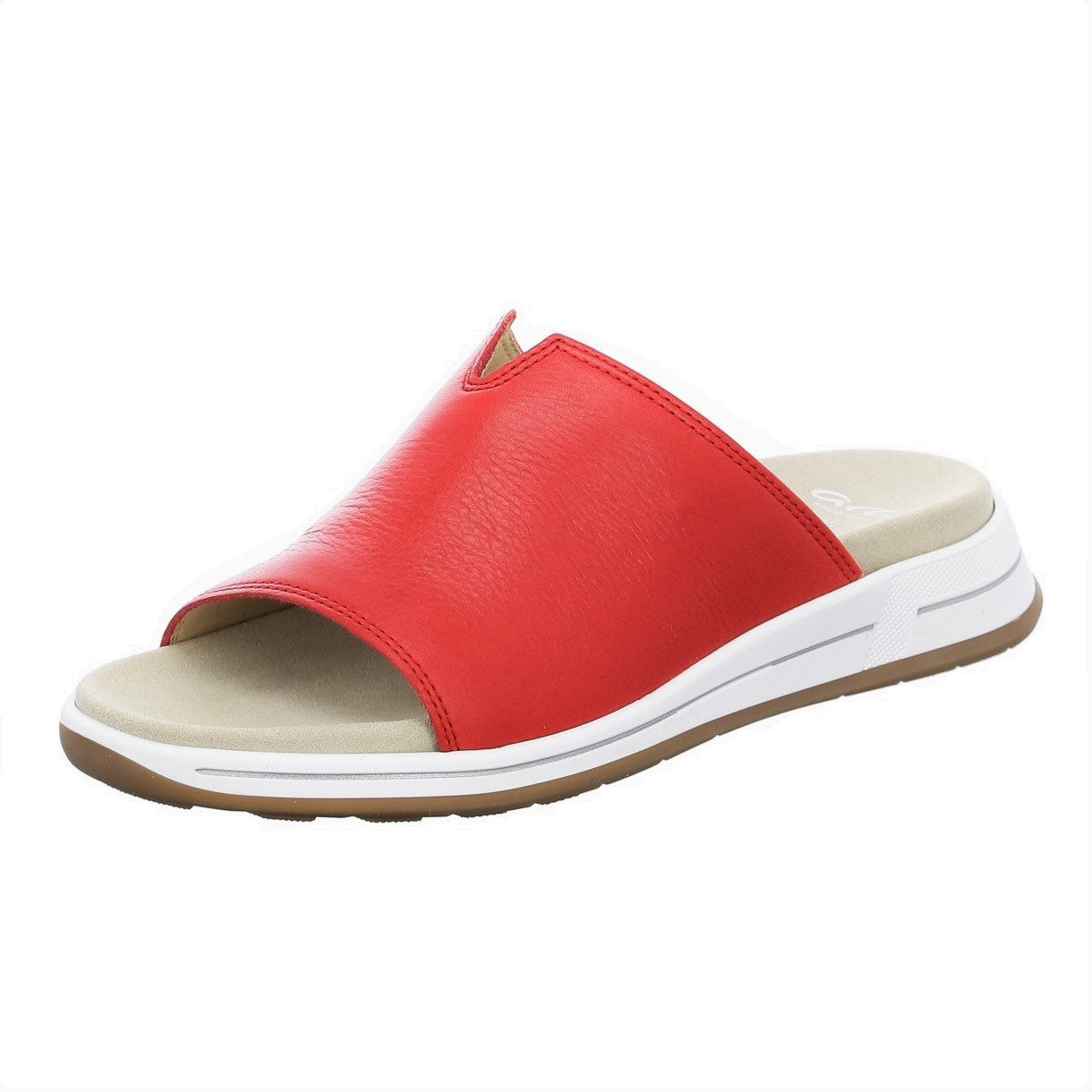 Osaka (Ollie) slide sandal red - Ara