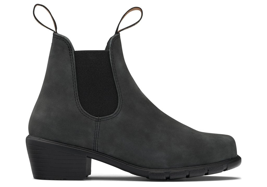 blundstone heeled boot 2064 rustic black side