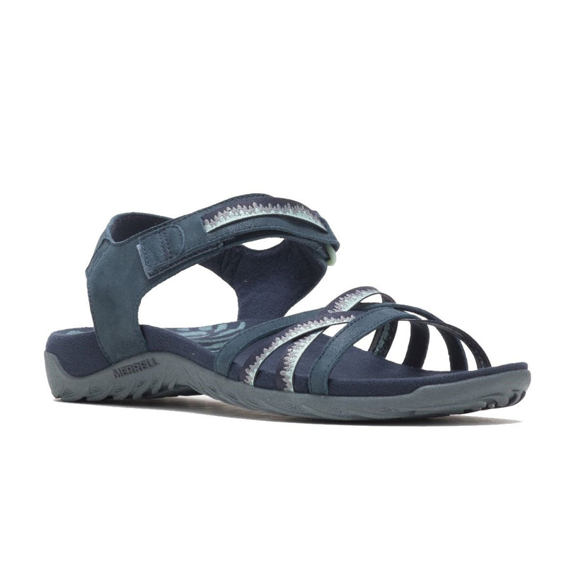 merrell terran cush cross sandal women navy blue
