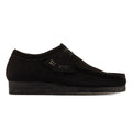 clarks originals men wallabee shoe black suede side